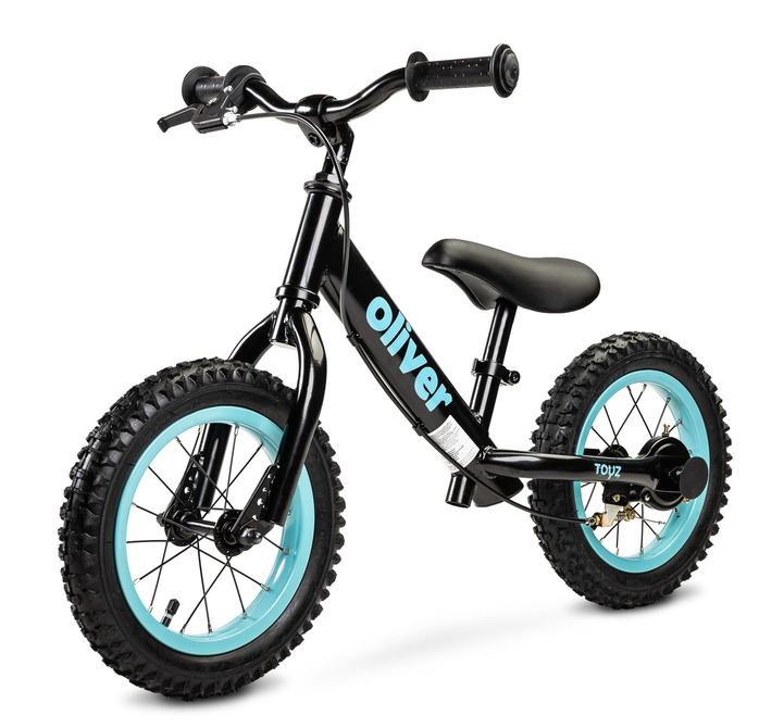 LAUFRAD AUS METALL OLIVER BLACK 