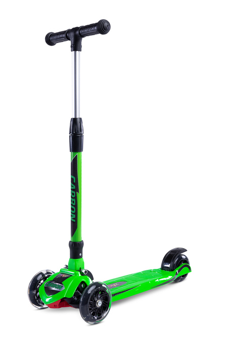 3-RAD-KINDERROLLER CARBON GREEN 