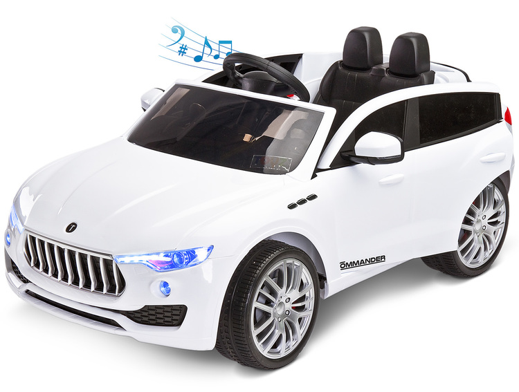 BATTERIEBETRIEBENES FAHRZEUG COMMANDER WHITE