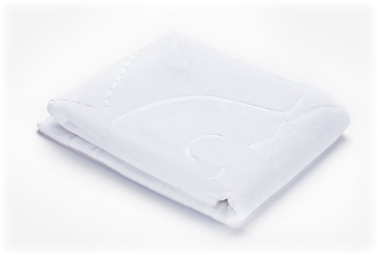 23108 EMBOSSED WHITE KOCYK TŁOCZONY 80x100