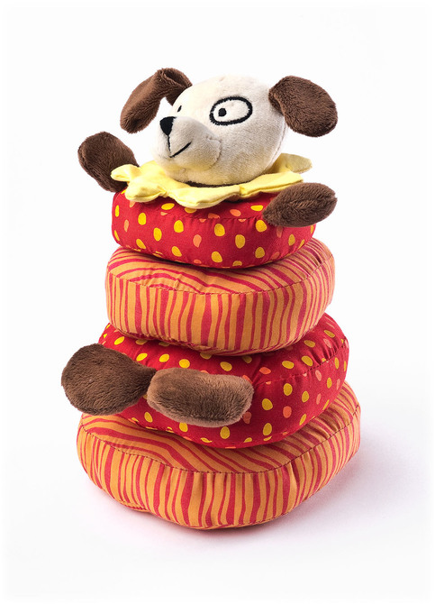 23429 STACK.DOG PIESEK-PIRAMIDA ZABAWKA EDU