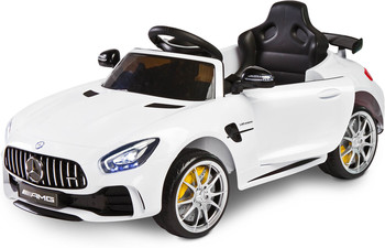 BATTERIEBETRIEBENES FAHRZEUG MERCEDES GTR WHITE