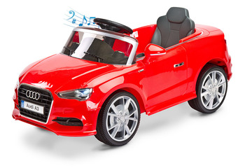 BATTERIEBETRIEBENES FAHRZEUG AUDI A3 RED