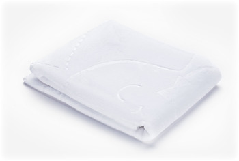 23108 EMBOSSED WHITE KOCYK TŁOCZONY 80x100