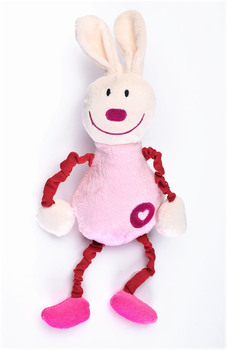 23351 RABBIT KRÓLIK Z PISZCZKIEM ZABAWKA EDU
